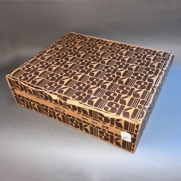 70s Hand Painted White Platform Sandals - Picture 14 of 15